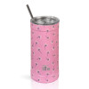 ECO LIFE COFFEE THERMOS PINK DANDELION 500ML (33-BO-4183)
