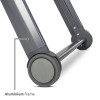 LORELLI ΚΑΡΕΚΛΑΚΙ ΦΑΓΗΤΟΥ PARTY GREY LEATHER (10100372506)