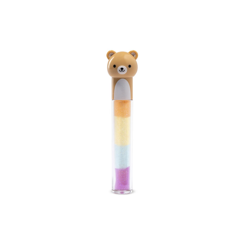 MARTINELIA SHINY ANIMALS LIP GLOSS ΑΡΚΟΥΔΑΚΙ ΚΑΦΕ (79101)