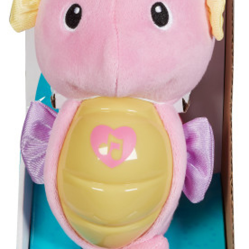 FISHER PRICE ΙΠΠΟΚΑΜΠΟΣ ΦΩΤΕΙΝΟ ΑΛΟΓΑΚΙ ΤΗΣ ΘΑΛΑΣΣΑΣ ΡΟΖ (DGH73)