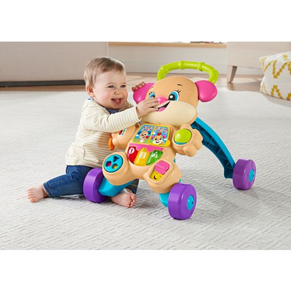 FISHER PRICE LAUGH & LEARN ΕΚΠΑΙΔΕΥΤΙΚΗ ΣΤΡΑΤΑ ΡΟΖ ΣΚΥΛΑΚΙ SMART STAGES (FTC68)