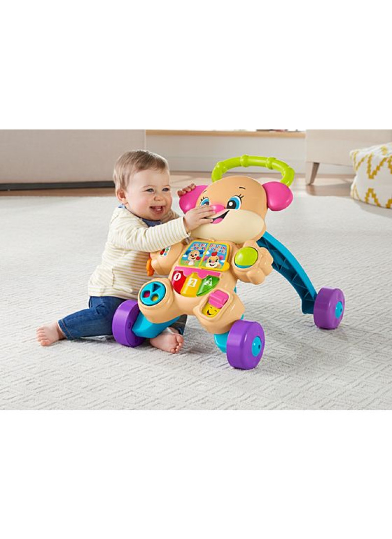 FISHER PRICE LAUGH & LEARN ΕΚΠΑΙΔΕΥΤΙΚΗ ΣΤΡΑΤΑ ΡΟΖ ΣΚΥΛΑΚΙ SMART STAGES (FTC68)