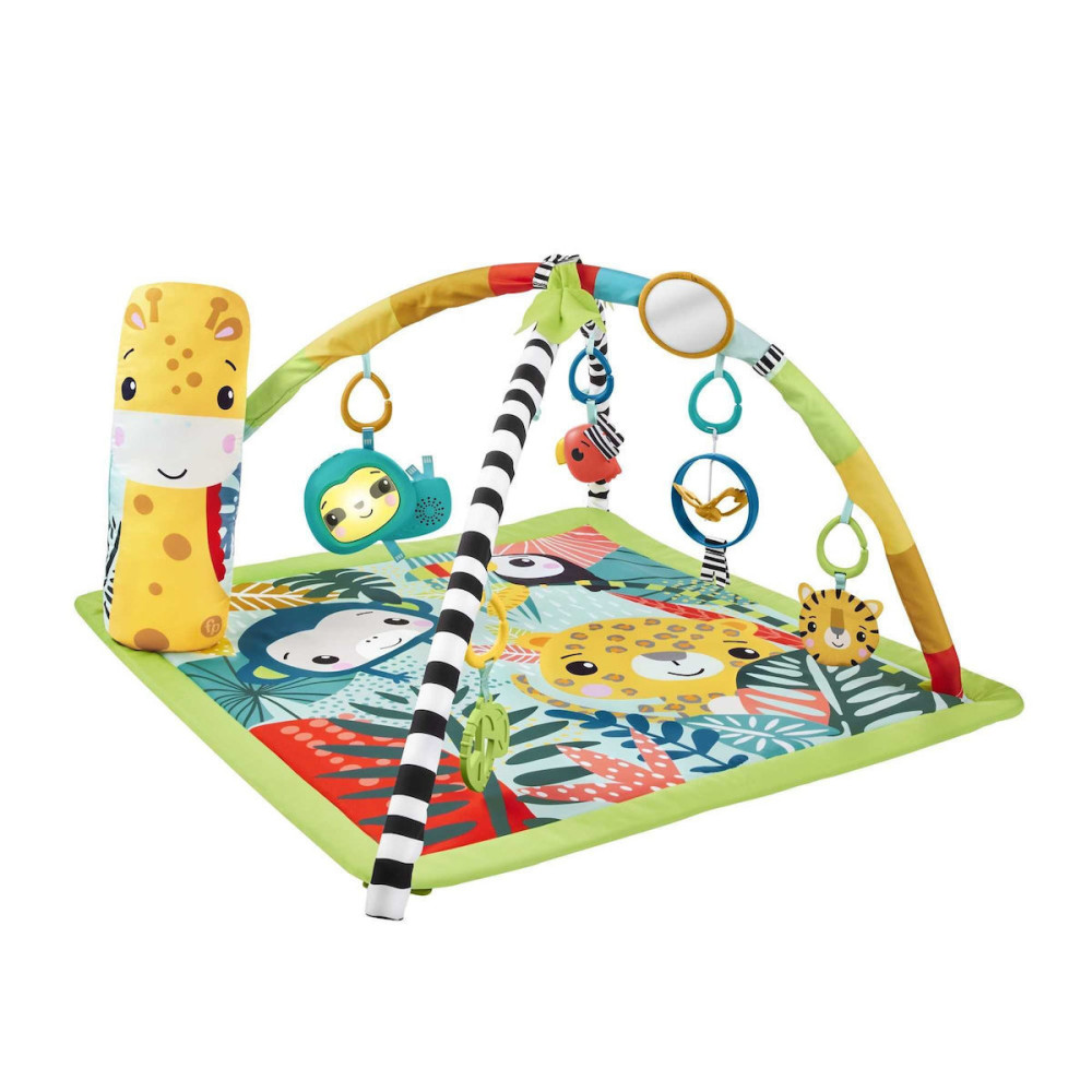 FISHER PRICE ΓΥΜΝΑΣΤΗΡΙΟ ΤΡΟΠΙΚΟ ΔΑΣΟΣ 3 ΣΕ 1 (HJW08)