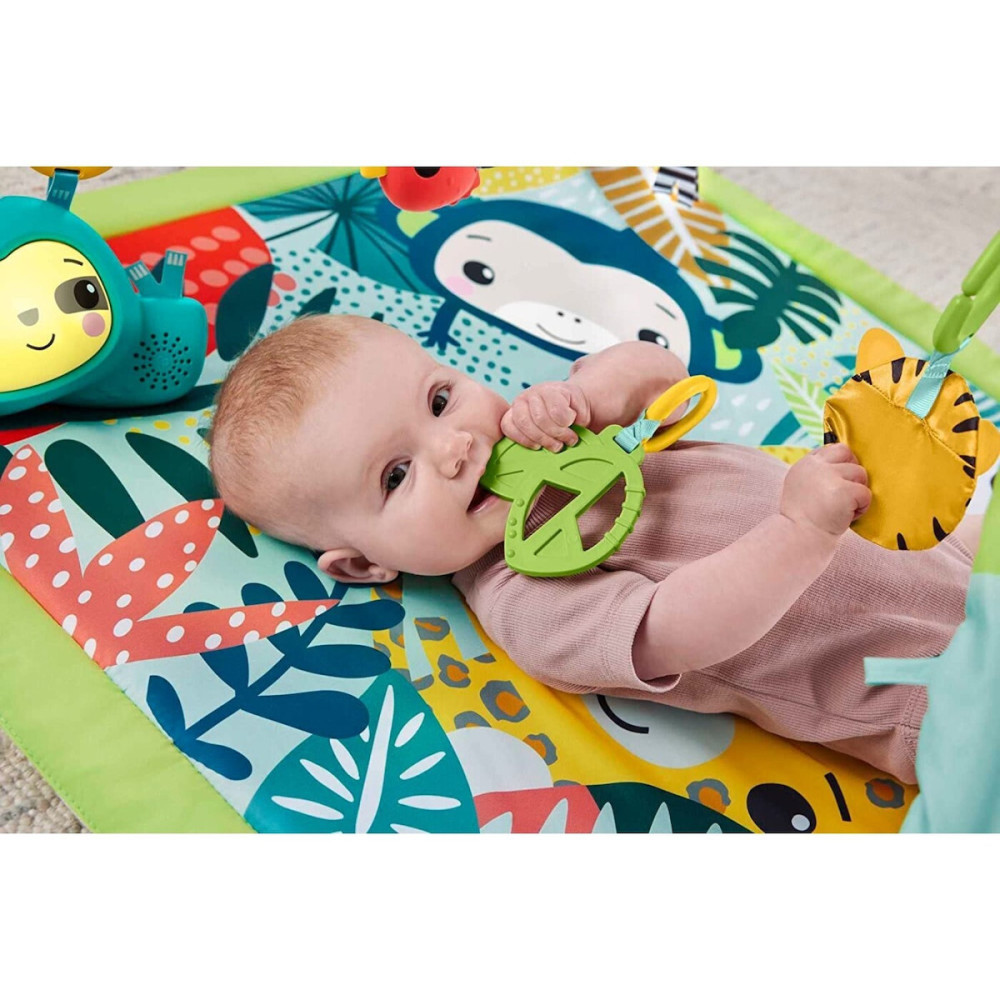 FISHER PRICE ΓΥΜΝΑΣΤΗΡΙΟ ΤΡΟΠΙΚΟ ΔΑΣΟΣ 3 ΣΕ 1 (HJW08)
