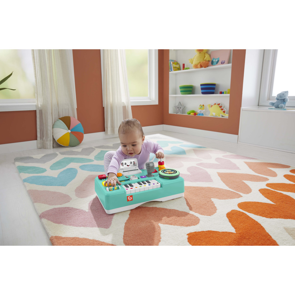 FISHER PRICE EKΠΑΙΔΕΥΤΙΚΗ ΚΟΝΣΟΛΑ DJ ΜΕ ΦΩΤΑ ΚΑΙ ΗΧΟΥΣ (HRB61)