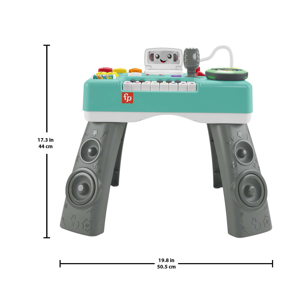 FISHER PRICE EKΠΑΙΔΕΥΤΙΚΗ ΚΟΝΣΟΛΑ DJ ΜΕ ΦΩΤΑ ΚΑΙ ΗΧΟΥΣ (HRB61)