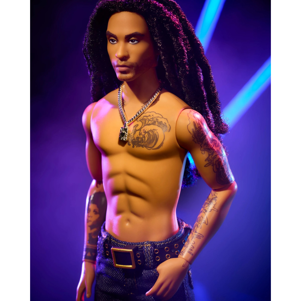 MATTEL ΣΥΛΛΕΚΤΙΚΗ ΚΟΥΚΛΑ KENBASSADOR PROJECT SCARF LENNY KRAVITZ (JBJ43)