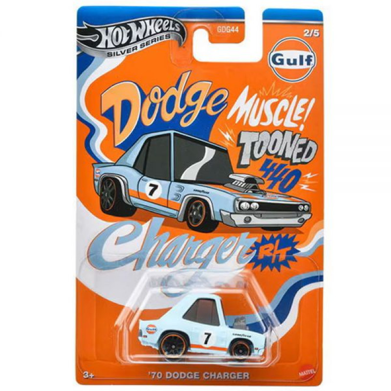 HOT WHEELS ΑΥΤΟΚΙΝΗΤΑΚΙ TOONED GULF TOONED SERIES '70 DODGE CHARGER (JCB63)