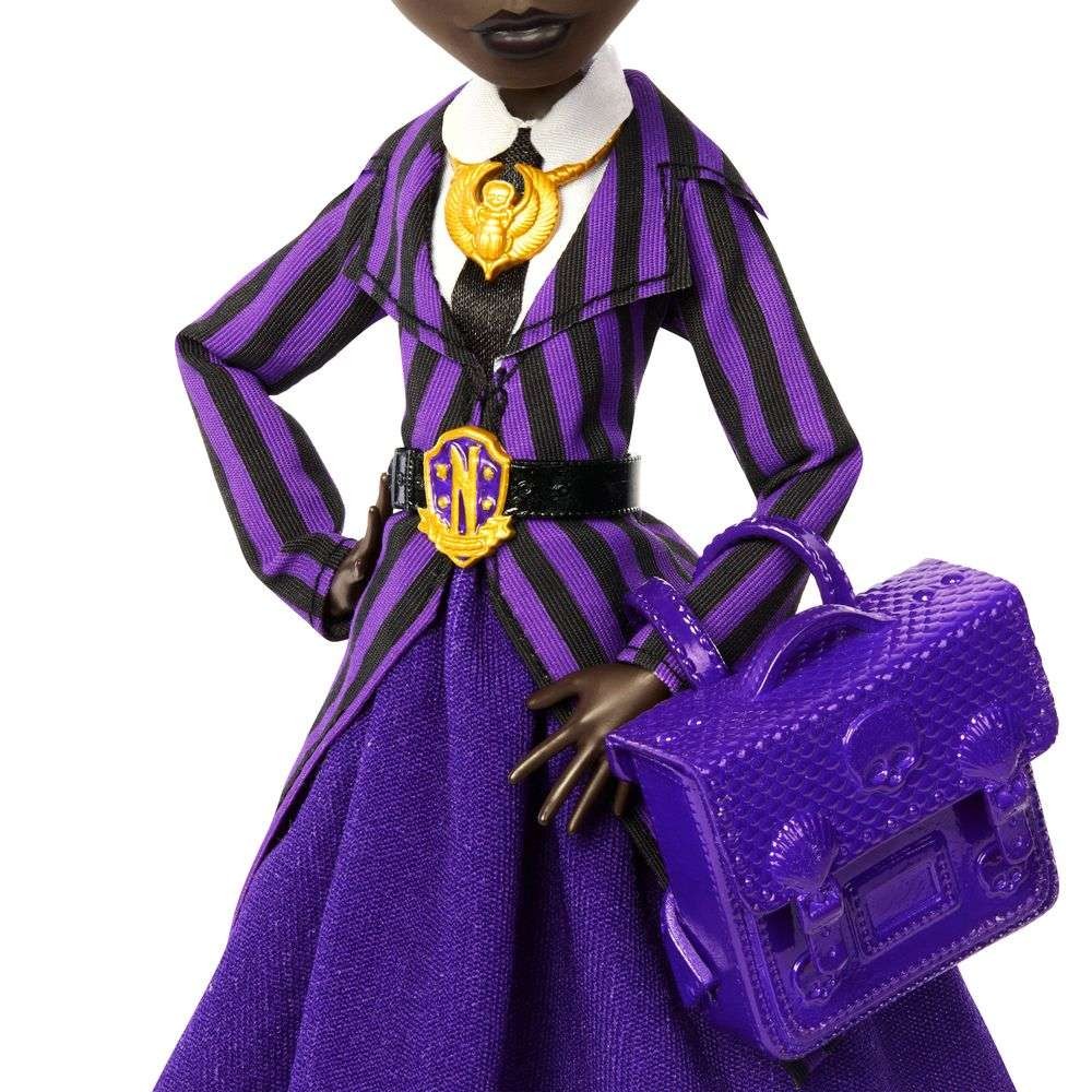 MONSTER HIGH X WEDNESDAY ΣΥΛΛΕΚΤΙΚΗ ΚΟΥΚΛΑ BIANCA BARCLAY (JDR71)