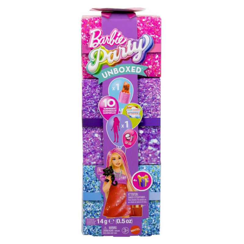  BARBIE ΠΑΡΤΙ ΕΚΠΛΗΞΗ UNBOXED GLAM PARTY ΞΑΝΘΙΑ (JFY68 )