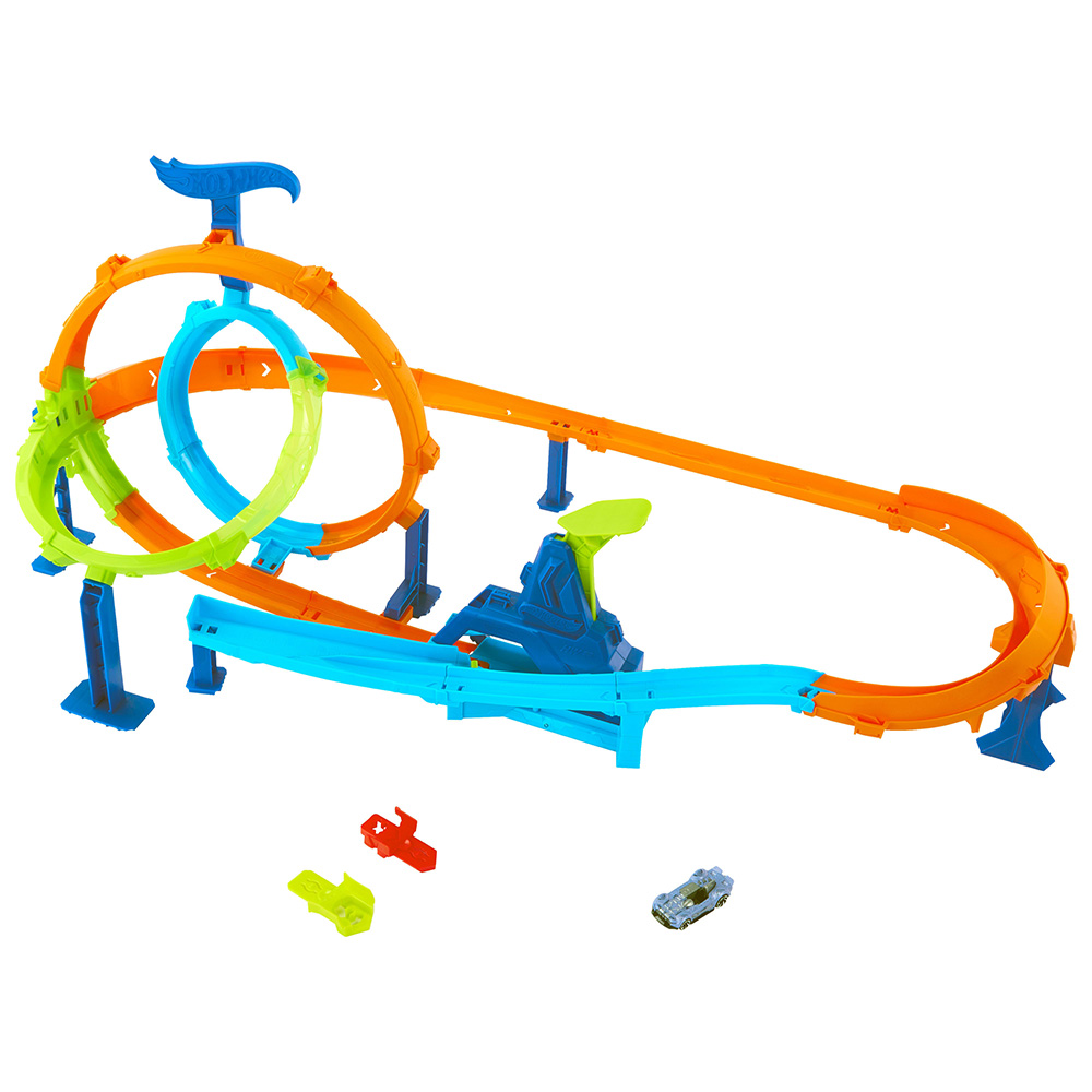 HOT WHEELS STUNT ΠΙΣΤΑ ΓΡΗΓΟΡΗ ΕΚΤΟΞΕΥΣΗ & ΣΥΓΚΡΟΥΣΗ (JHK73)
