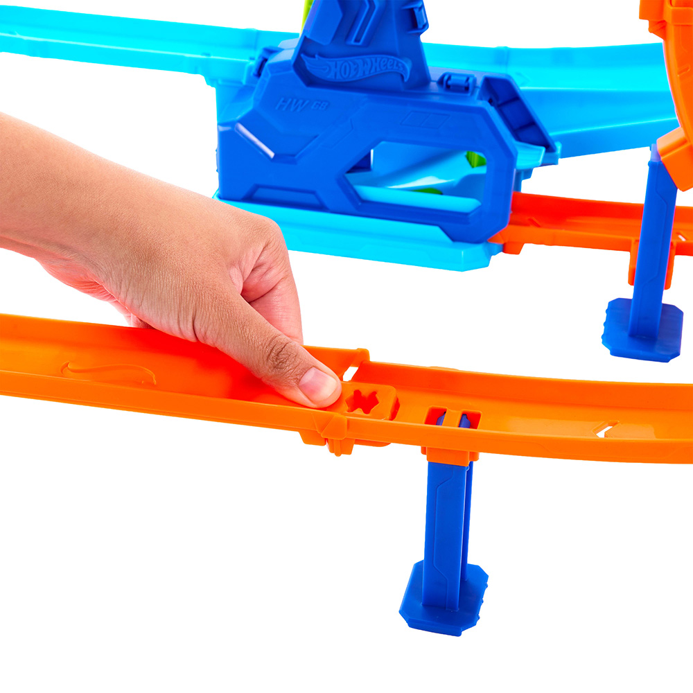HOT WHEELS STUNT ΠΙΣΤΑ ΓΡΗΓΟΡΗ ΕΚΤΟΞΕΥΣΗ & ΣΥΓΚΡΟΥΣΗ (JHK73)