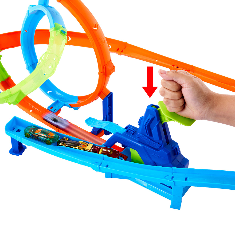 HOT WHEELS STUNT ΠΙΣΤΑ ΓΡΗΓΟΡΗ ΕΚΤΟΞΕΥΣΗ & ΣΥΓΚΡΟΥΣΗ (JHK73)