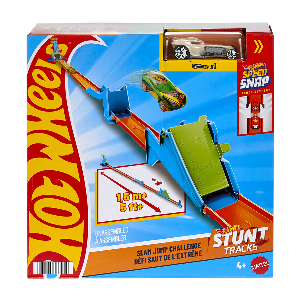 HOT WHEELS STUNT ΠΙΣΤΑ SLAM JUMP CHALLENGE (JHK78)