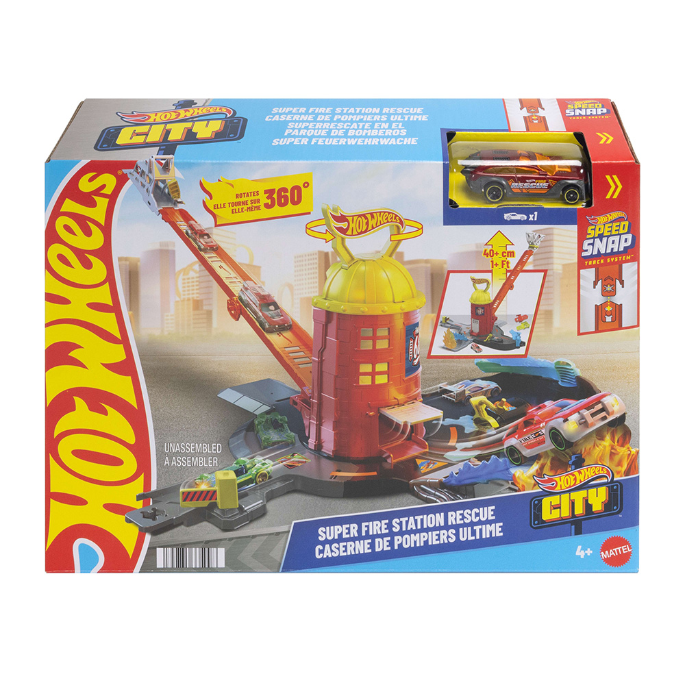 HOT WHEELS CITY ΣΟΥΠΕΡ ΠΥΡΟΣΒΕΣΤΙΚΟΣ ΣΤΑΘΜΟΣ (JHL95)