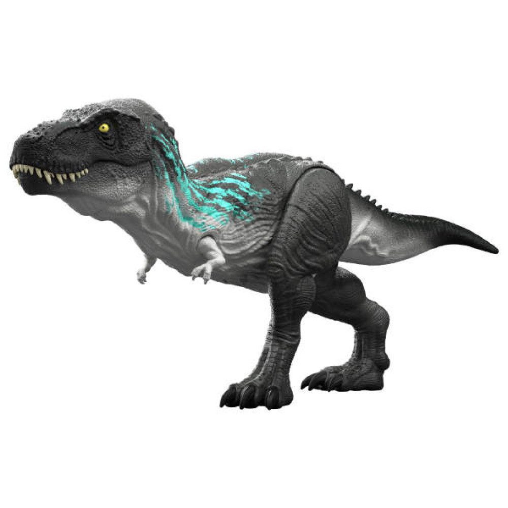 JURASSIC WORLD T.REX ΜΕ ΔΙΟΓΚΩΣΗ ΜΥΩΝ (JKG92)