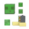 MINECRAFT REDSTONE CHARGED STICKY PISTON TRAP (JKK01)