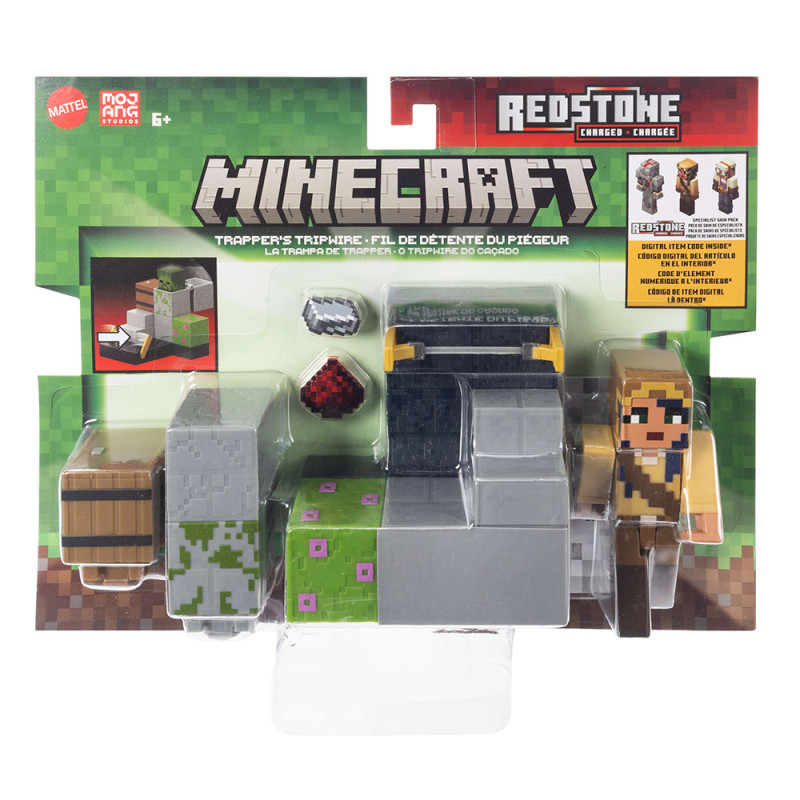 MINECRAFT REDSTONE CHARGED TRAPPER'S TRIPWIRE (JKK09)