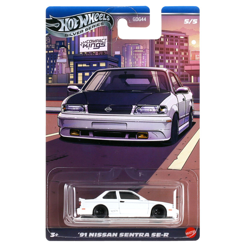 HOT WHEELS ΑΥΤΟΚΙΝΗΤΑΚΙΑ SUBCOMPACTS '91 NISSAN SENTRA SE-R (JKX60)