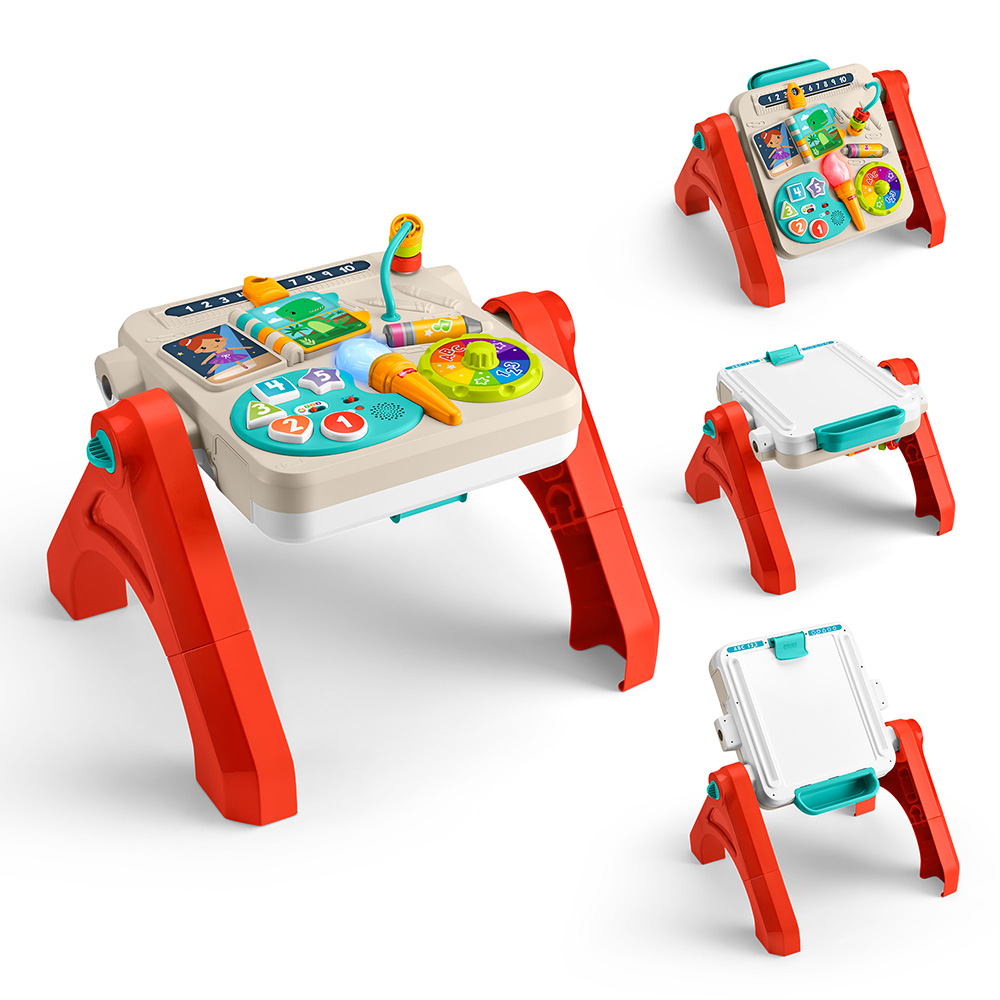 FISHER PRICE ΕΚΠΑΙΔΕΥΤΙΚΟ ΤΡΑΠΕΖΙ-ΠΙΝΑΚΑΣ 4 ΣΕ 1 (JLM96)