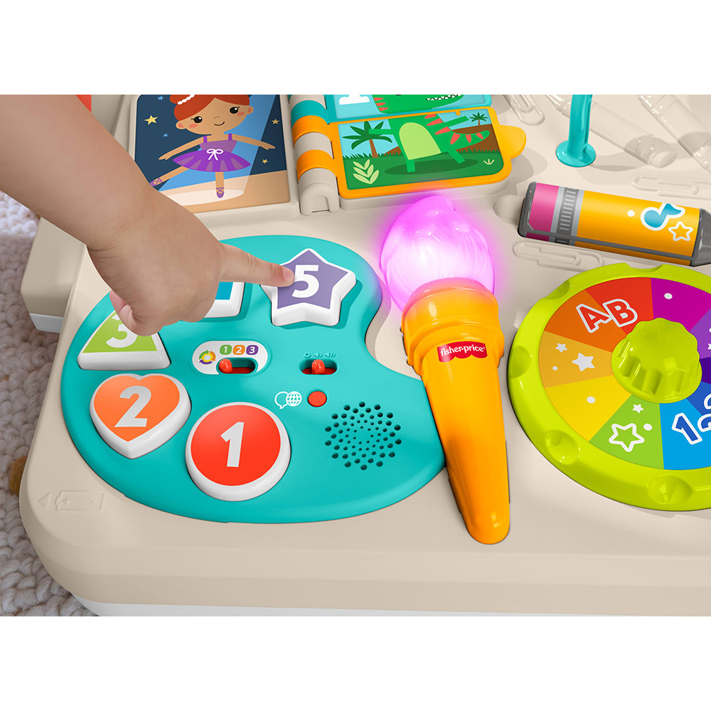 FISHER PRICE ΕΚΠΑΙΔΕΥΤΙΚΟ ΤΡΑΠΕΖΙ-ΠΙΝΑΚΑΣ 4 ΣΕ 1 (JLM96)