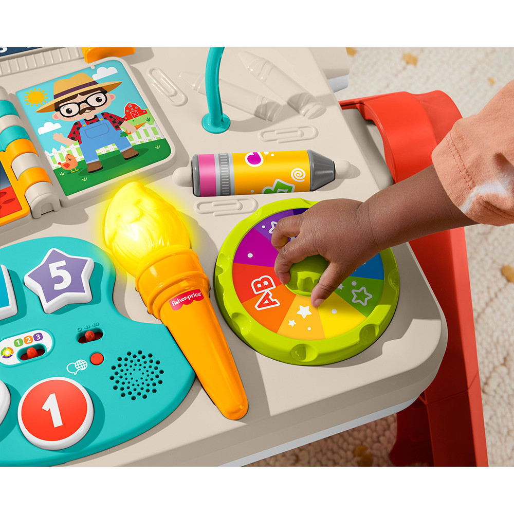 FISHER PRICE ΕΚΠΑΙΔΕΥΤΙΚΟ ΤΡΑΠΕΖΙ-ΠΙΝΑΚΑΣ 4 ΣΕ 1 (JLM96)