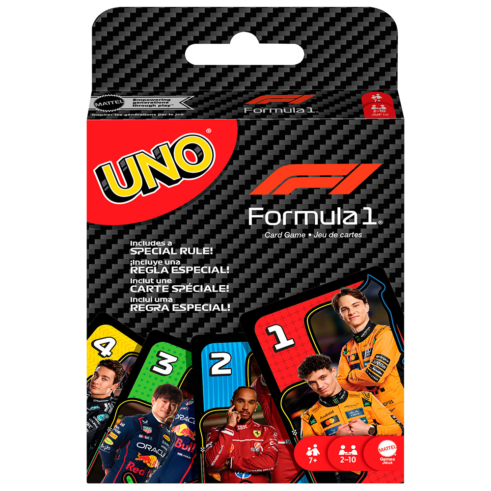 ΕΠΙΤΡΑΠΕΖΙΟ ΚΑΡΤΩΝ UNO FORMULA 1 (JMF10)