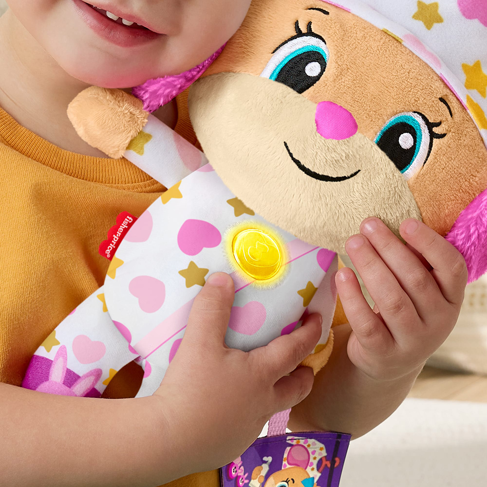 FISHER PRICE LAUGH & LEARN ΕΚΠΑΙΔΕΥΤΙΚΟ ΣΚΥΛΑΚΙ ΓΛΥΚΙΑ ΑΓΚΑΛΙΑ ΡΟΖ (JMM45)