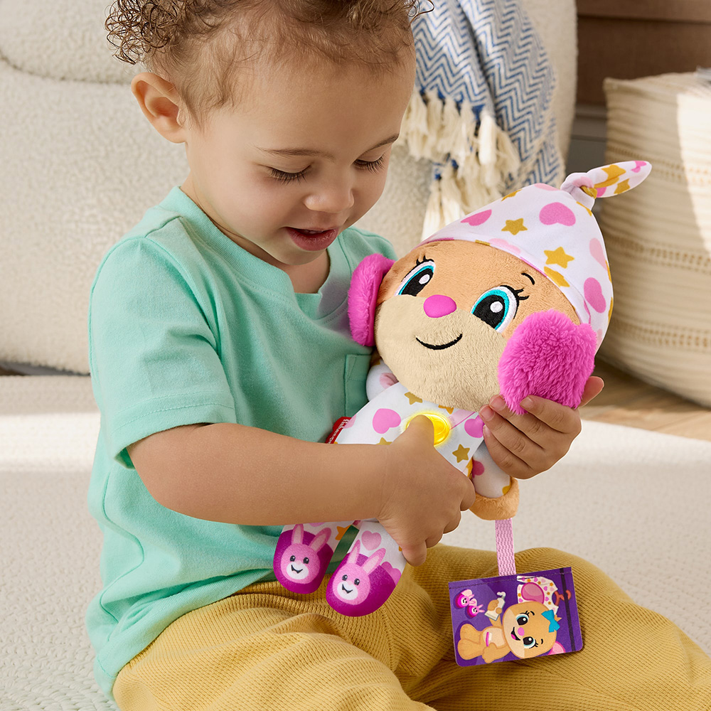FISHER PRICE LAUGH & LEARN ΕΚΠΑΙΔΕΥΤΙΚΟ ΣΚΥΛΑΚΙ ΓΛΥΚΙΑ ΑΓΚΑΛΙΑ ΡΟΖ (JMM45)