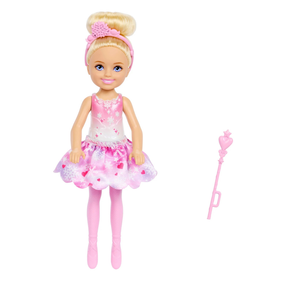 BARBIE ΚΑΡΥΟΘΡΑΥΣΤΗΣ CHELSEA ΝΕΡΑΪΔΑ ΤΟΥ ΧΙΟΝΙΟΥ (JNB00)