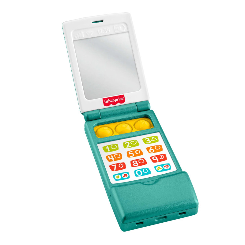 FISHER PRICE ΕΚΠΑΙΔΕΥΤΙΚΟ ΚΙΝΗΤΟ ΤΗΛΕΦΩΝΑΚΙ ΜΕ ΠΟΡΤΑΚΙ (JNJ57)