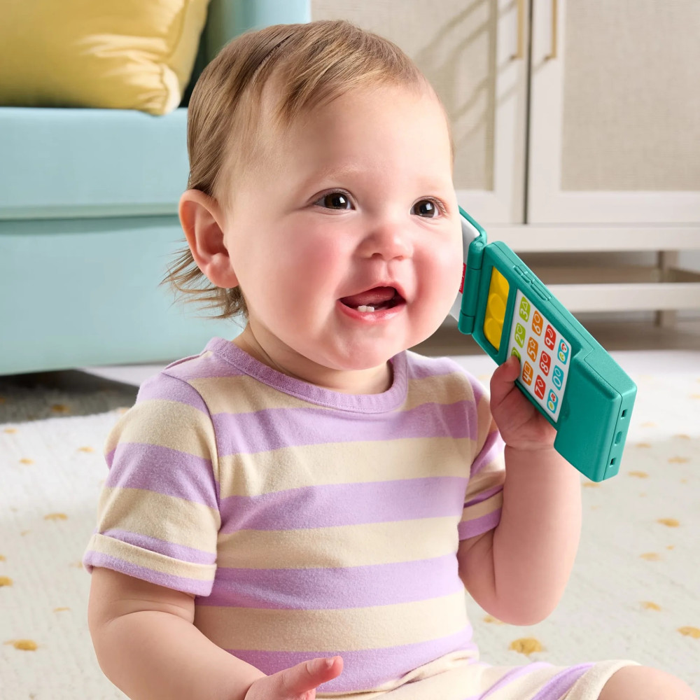 FISHER PRICE ΕΚΠΑΙΔΕΥΤΙΚΟ ΚΙΝΗΤΟ ΤΗΛΕΦΩΝΑΚΙ ΜΕ ΠΟΡΤΑΚΙ (JNJ57)