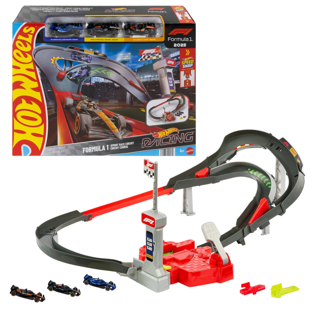 HOT WHEELS RACING ΠΙΣΤΑ F1 SPRINT (ΟΜΑΔΕΣ 2026) (JNN32)
