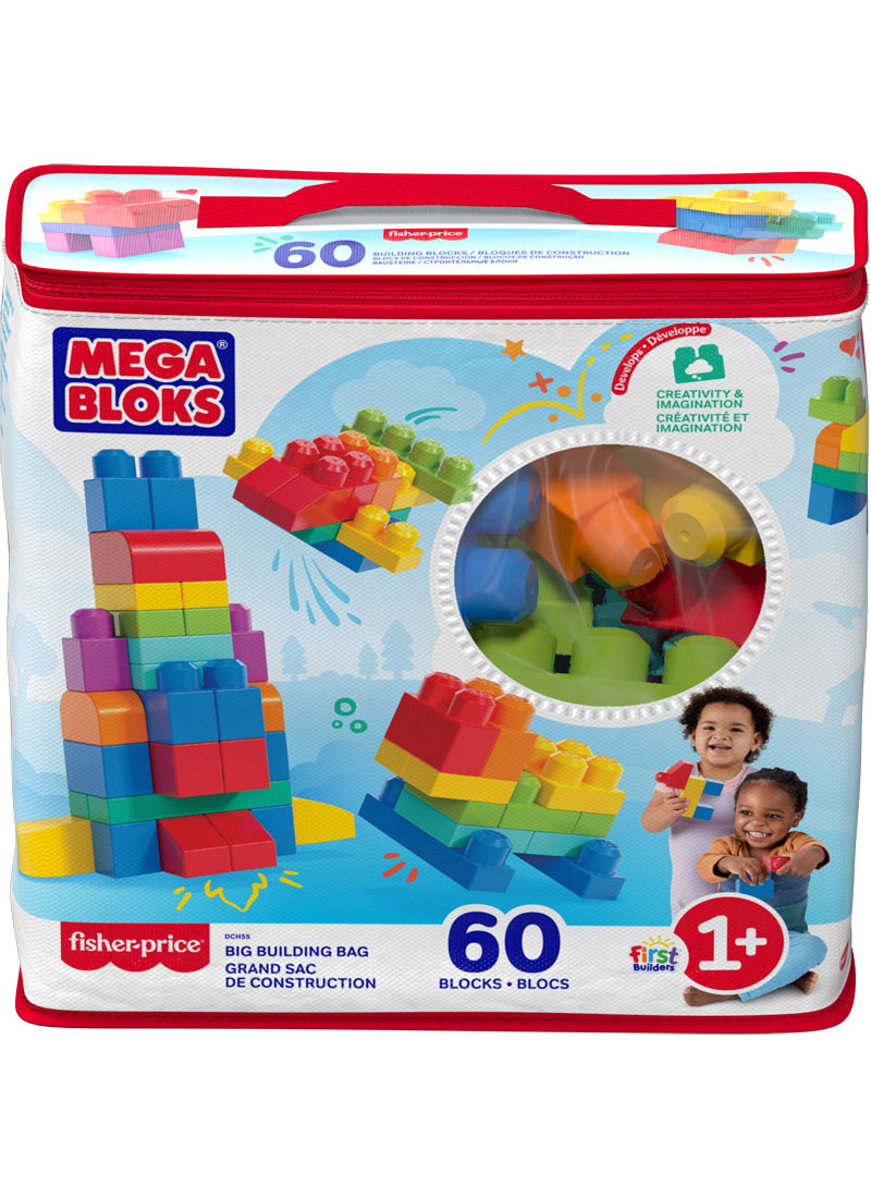 MEGA BLOKS ΤΟΥΒΛΑΚΙΑ ΤΣΑΝΤΑ 60ΤΜΧ (DCH55)