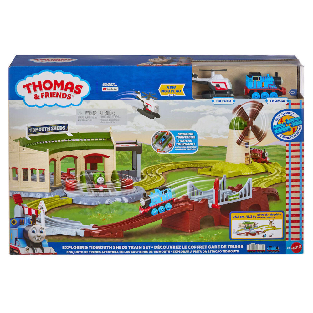 THOMAS AND FRIENDS - ΠΙΣΤΑ ΣΤΑΘΜΟΣ ΤΡΕΝΩΝ ΤΙΝΤΜΟΥΘ (JLL36)