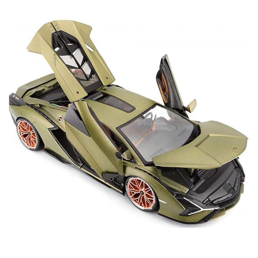BURAGO 1:18 LAMBORGHINI SIAN FKP37 GREEN (18/11046 GREEN)