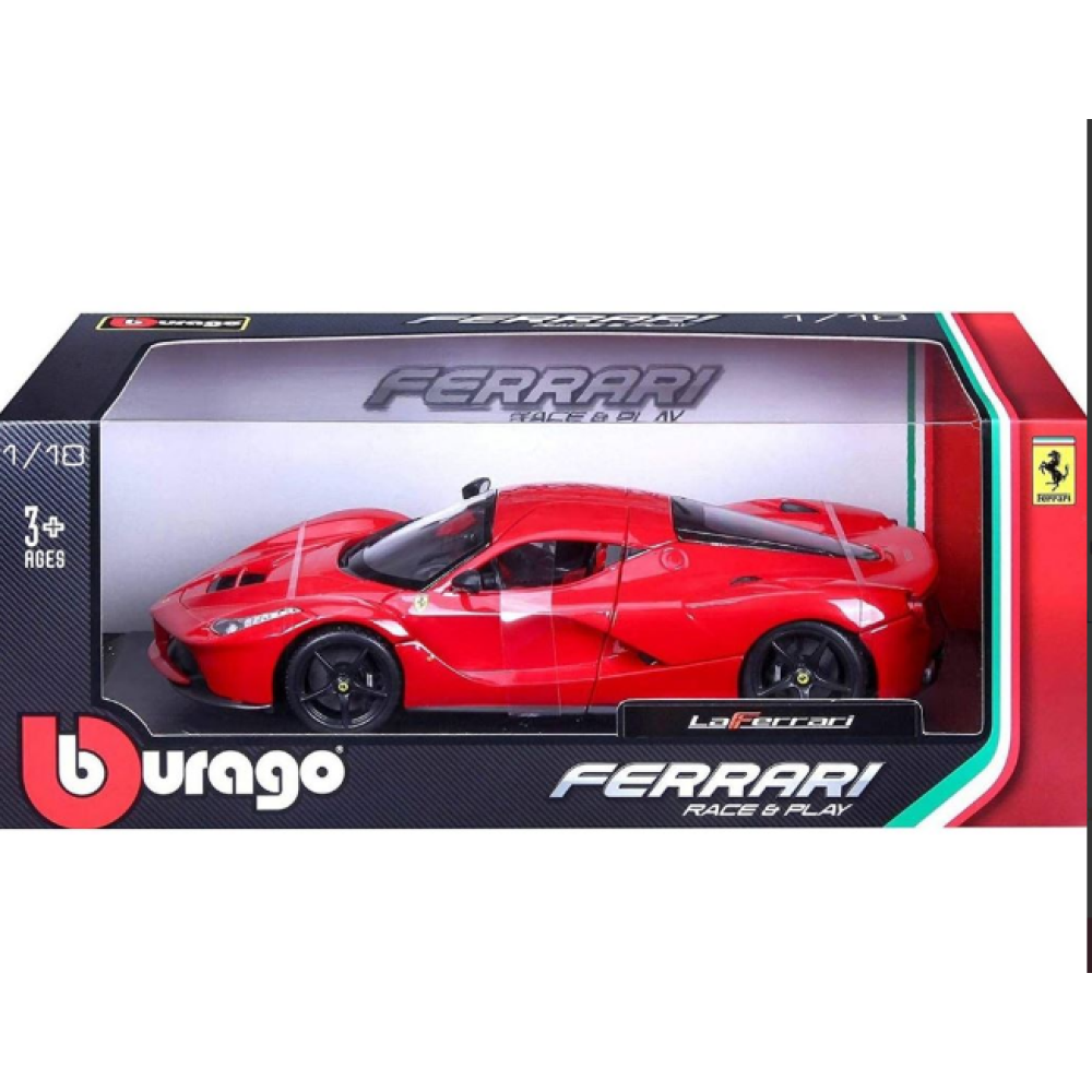 BURAGO 1:18 LAFERRARI RED (18/16001)