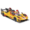 BURAGO 1:18 FERRARI RACING 499P (LEMANS) YELLOW (18/16304)