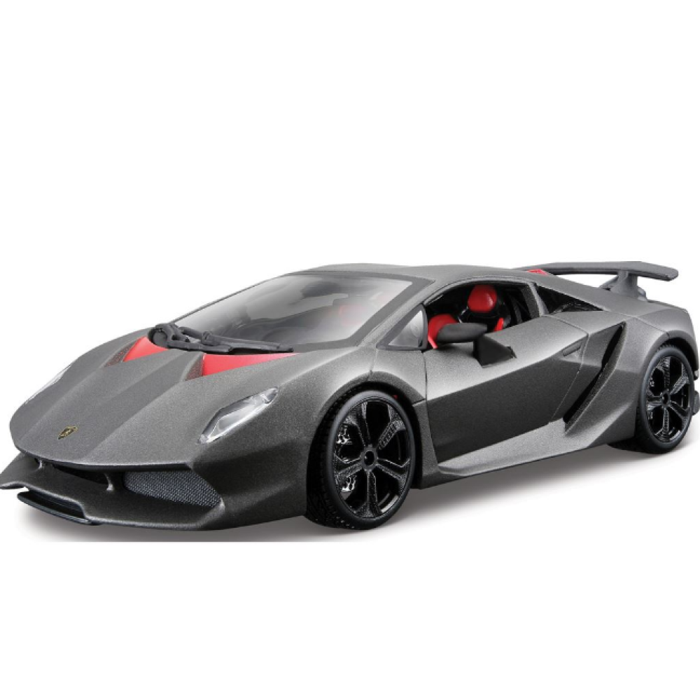 BURAGO 1:24 LAMBORGHINI SESTO ELEMENTO GREY (18/21061)