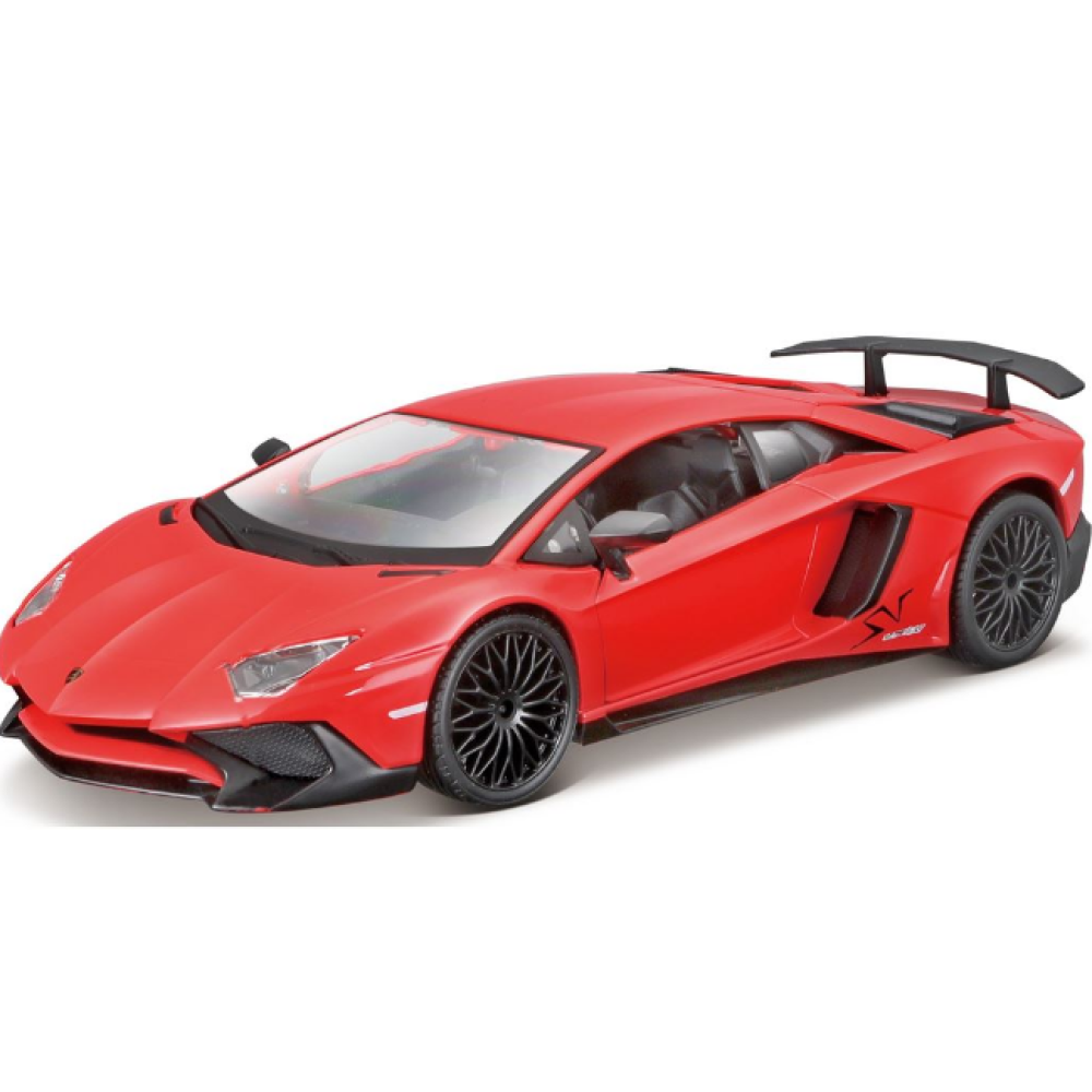 BURAGO 1:24 LAMBORGHINI AVENTADOR SV COUPE RED (18/21079)