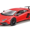 BURAGO 1:24 LAMBORGHINI AVENTADOR SV COUPE RED (18/21079)