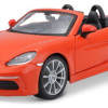 BURAGO 1:24 PORSCHE 718 BOXSTER ORANGE (18/21087 ORANGE)