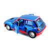 BURAGO 1:24 RENAULT 5 TURBO BLUE RED (18/21088 BLUE)