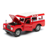 BURAGO 1:24 LAND ROVER SERIES II RED (18/22063)
