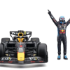 BURAGO 1:24 F1 ORACLE RED BULL RB20 WITH DRIVER FIGURE (#1) (18/28060)