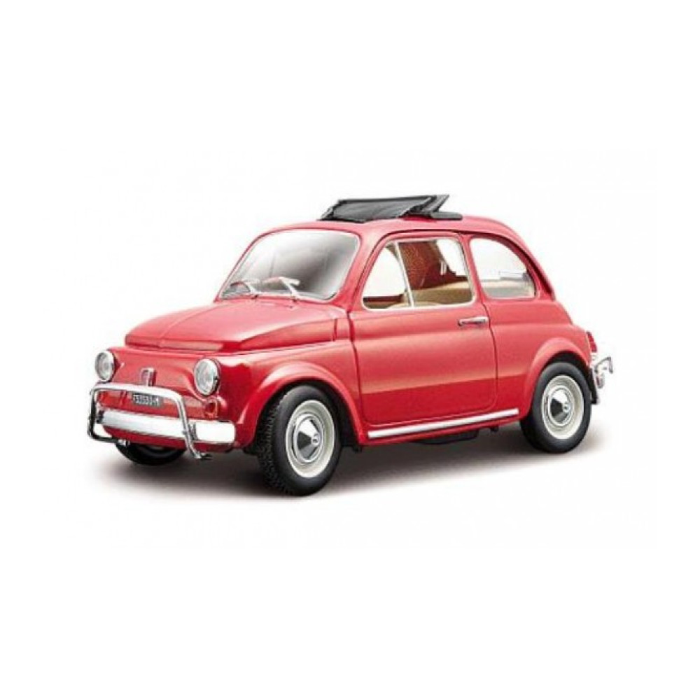 BURAGO 1/24 FIAT 500L (1968) RED (18/22099 RED)