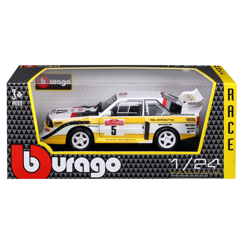 BBURAGO 1:24 RACE - AUDI SPORT QUATTRO S1 E2 1985 (18/28072)