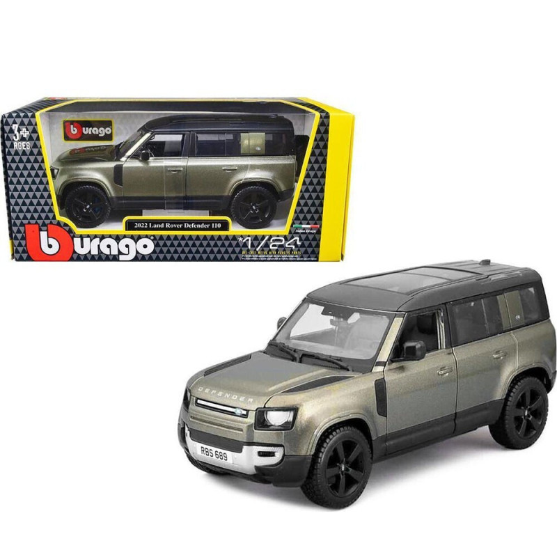 BURAGO 1/24 LAND ROVER DEFENDER 2022 GREEN (18/21101 GREEN)