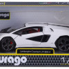 BURAGO 1/24 PLUS  LAMBORGHINI COUNTACH LPI 800-4 (18/21102 RED)