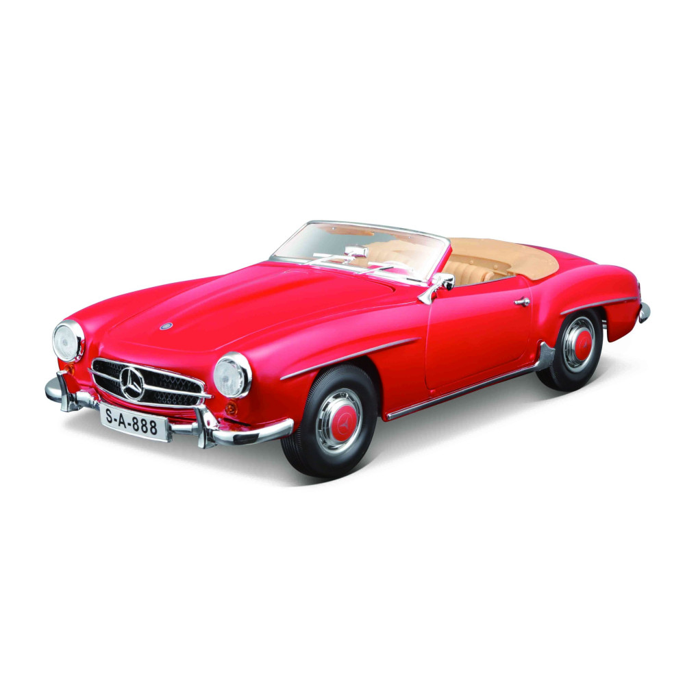 MAISTO 1:18 SPESIAL EDITION 1955 MERCEDES-BENZ 190SL RED(48/31824)